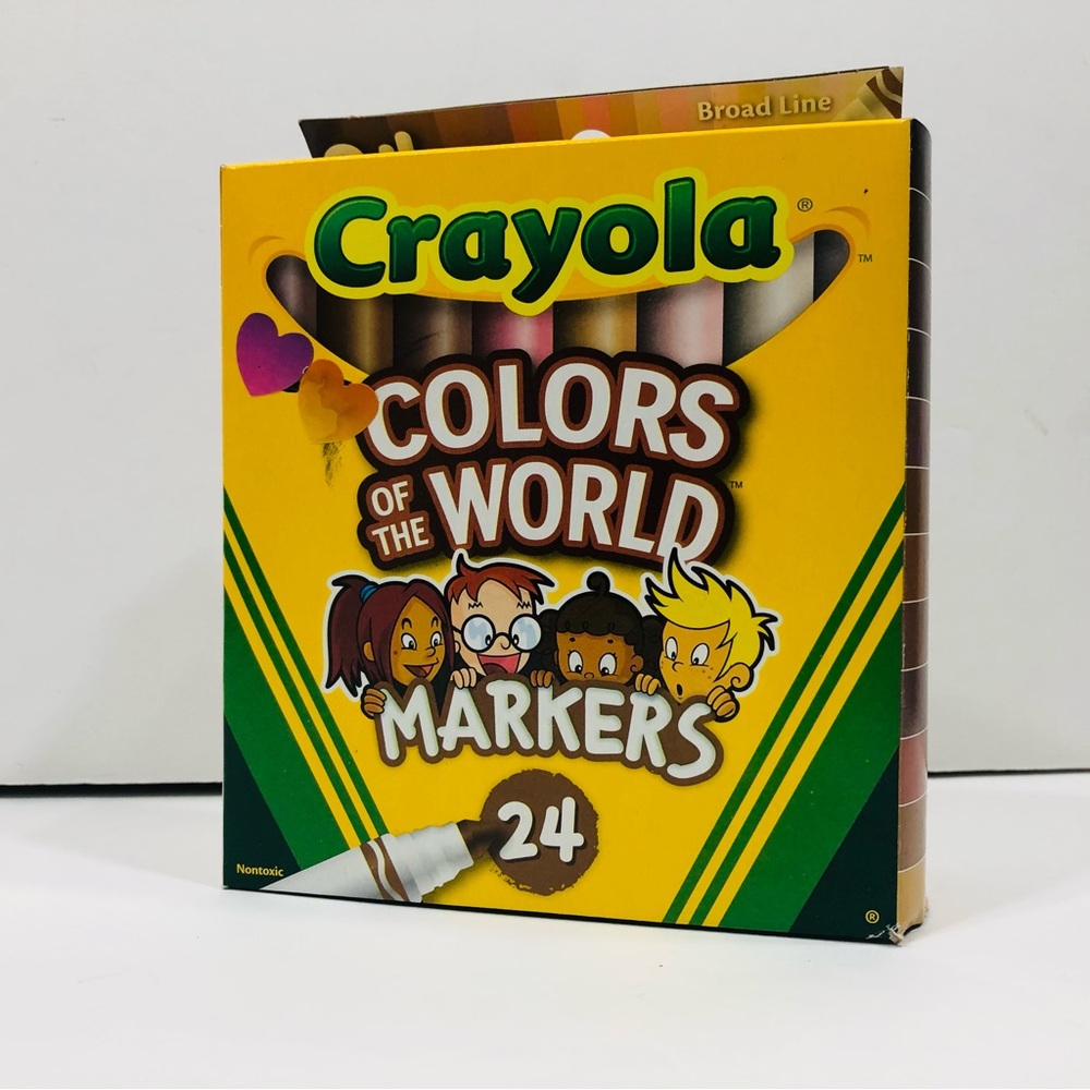 Crayola Markers Colors of the World 24)